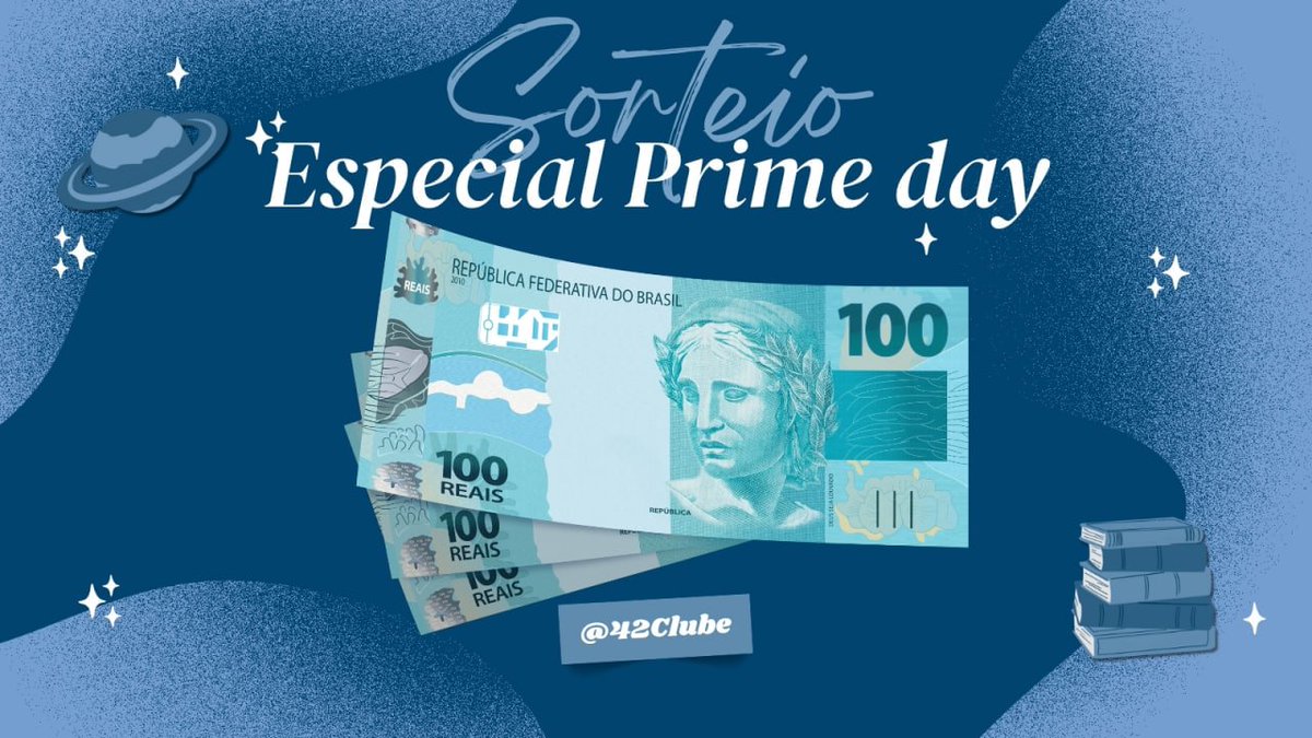 Clube 42 🛍️ (@42clube) on Twitter photo 🎁 Sorteio Relâmpago Prime Day!
🏆 Prêmio: R$100 no pix!
📌 Regras:
📍 Seguir <a href="/42Clube/">Clube 42 🛍️</a>
📍 Dar RT aqui e boa sorte!!🍀
🗓 RESULTADO: quarta 16/07!
⚠️ Chance extra - há um segundo sorteio acontecendo no canal do Clube42: t.me/BeccaClube42 🎁 Sorteio Relâmpago Prime Day!
🏆 Prêmio: R$100 no pix!
📌 Regras:
📍 Seguir <a href="/42Clube/">Clube 42 🛍️</a>
📍 Dar RT aqui e boa sorte!!🍀
🗓 RESULTADO: quarta 16/07!
⚠️ Chance extra - há um segundo sorteio acontecendo no canal do Clube42: t.me/BeccaClube42