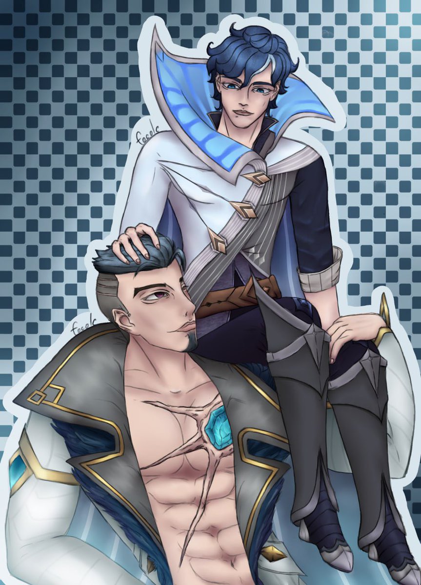 focolc's tweet image. Рисунок одному классному художнику 

#Fredrinn #Xavier #fredvier #mlbb

Не думала что когда-нибудь нарисую их