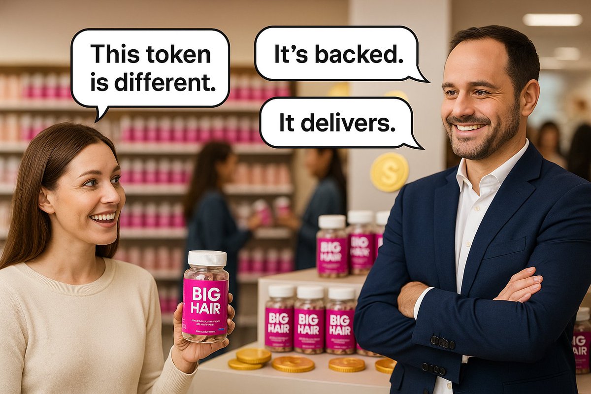 bighairtoken's tweet photo. 💬 "This token is different."
✅ It’s backed.
📦 It delivers.
🚀 It’s $BGA.
#BigHairToken #DeliveringToken #RWA #BackedCrypto #RealWeb3 https://t.co/OsRekgEYYc