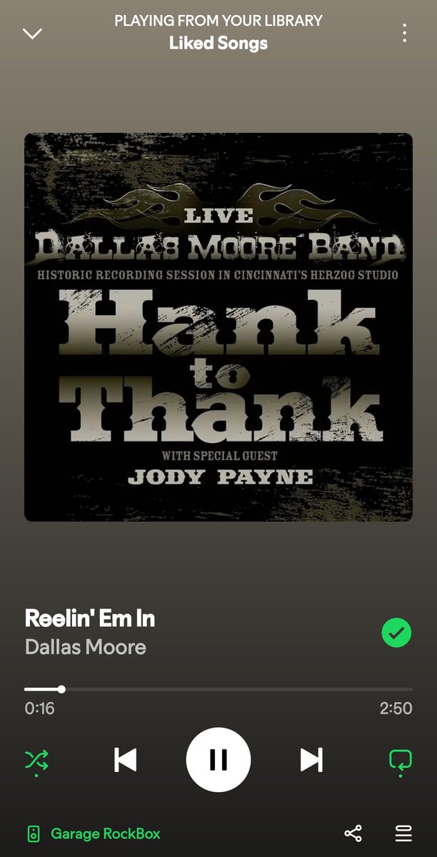 #DallasMooreMonday continues and I'm still wishing I was fishing! Volume to 11 🔊