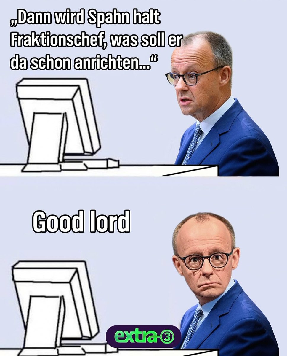 Ja, auch ich dachte, dass Jens Spahn als Fraktionsvorsitzender weniger verkacken kann als auf einem Ministerposten. Aber bei Spahn ist offensichtlich noch immer sehr viel Luft nach unten. #Maischberger