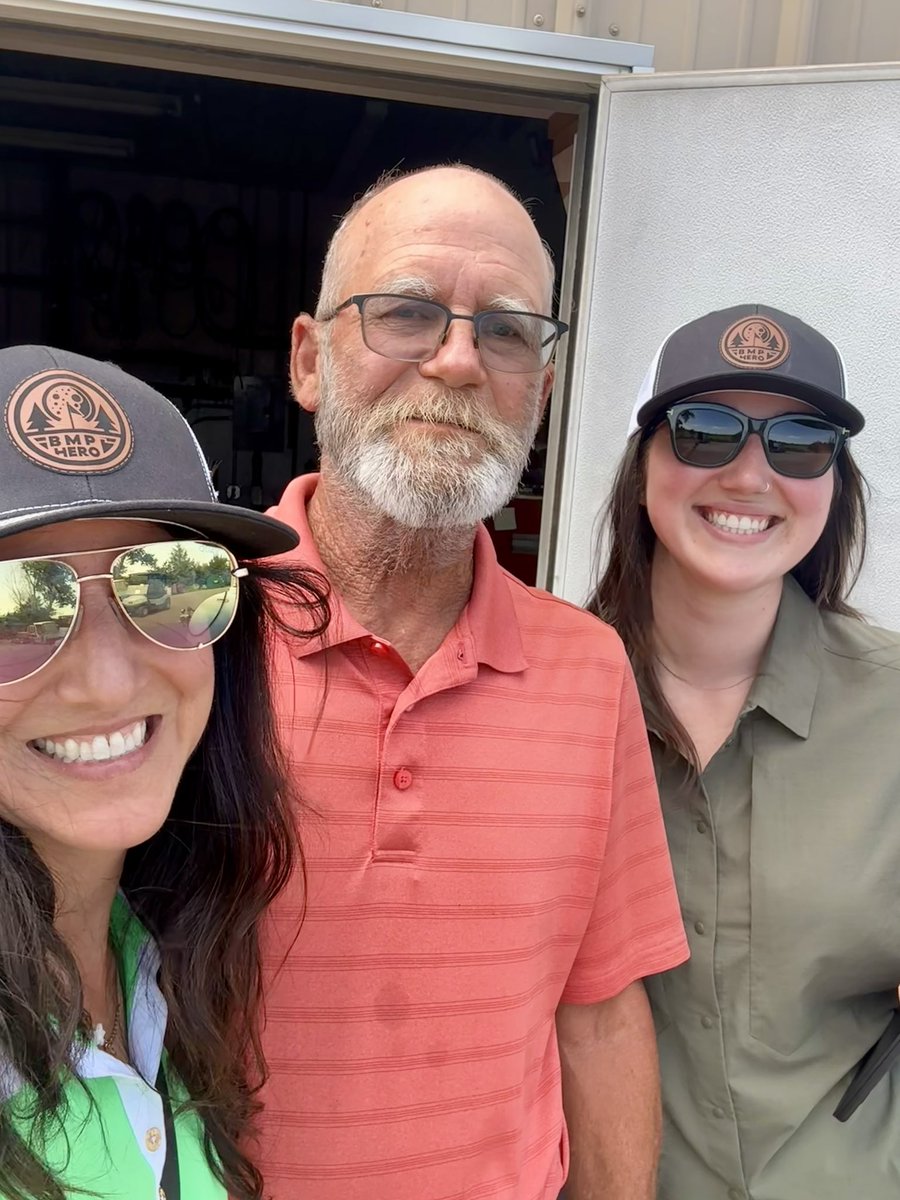 BMPHeroLLC's tweet image. Stop #4 Sky Ranch Gold Course in Sterling, CO. Superintendent Chuck Haupt sat down with us to shred some serious industry knowledge and knock out his BMP guide 🎸Next stop: Quail Dunes Golf Course