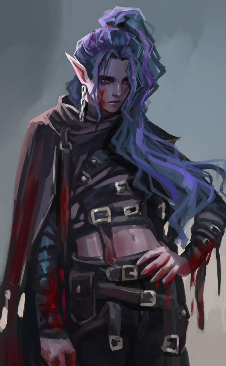 Useless_Elf's tweet image. Random clothes design for dnd elf 👀