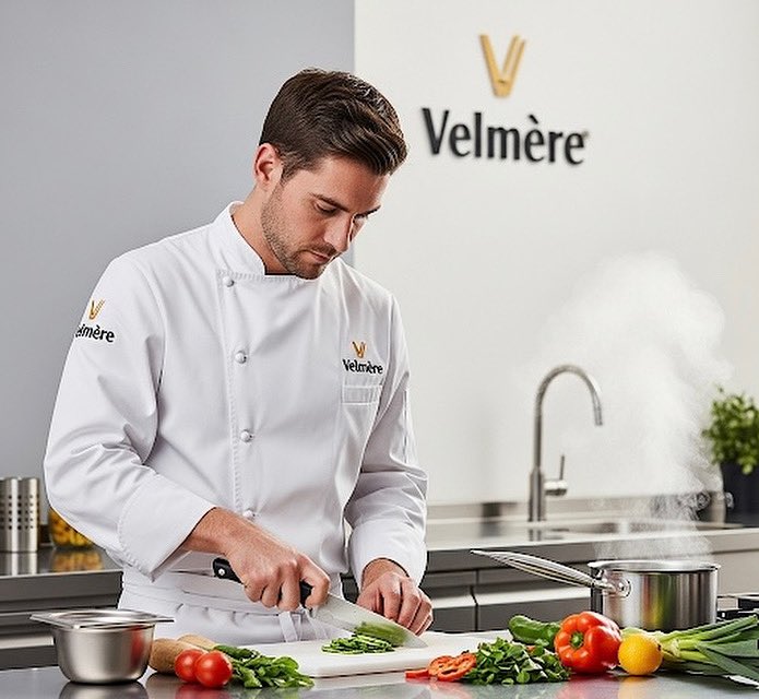 markvelmere's tweet image. Precision and dedication in every cut. I believe that details create a masterpiece. 🍽️ Thank you @Velmere for supporting me on my culinary journey! #ProfessionalChef #ArtOfCooking #Gastronomy #Velmere #Perfection #dc #Fyp