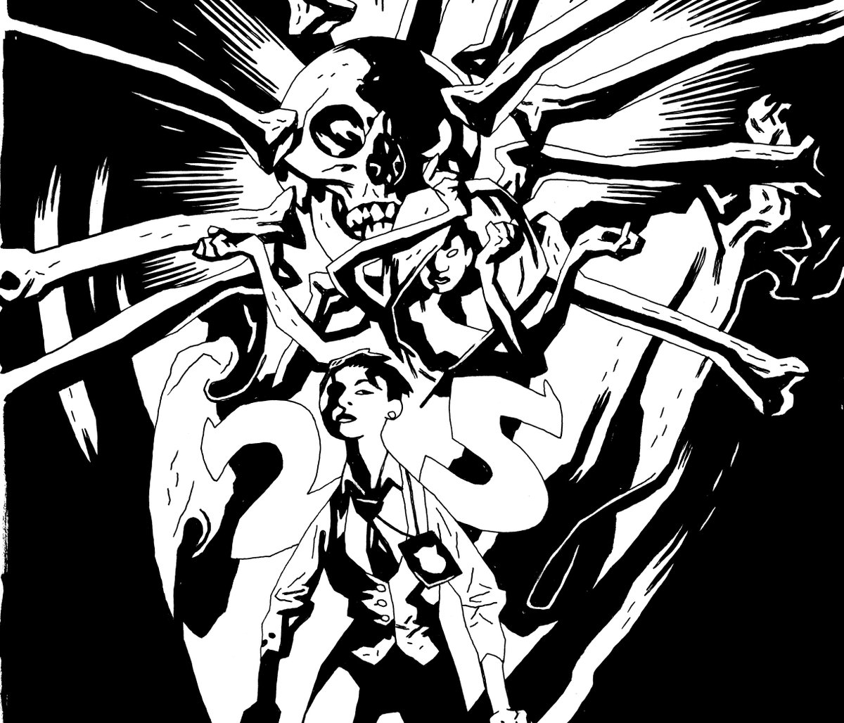 Oeming's tweet image. #POWERS25 is an ALL NEW ONGOING series this September by @BrianMbendis @nickfil.bsky.social and myself Cover by @mikemignola.bsky.social from @DarkHorseComics ORDER HERE: westfieldcomics.com/productbanner/…