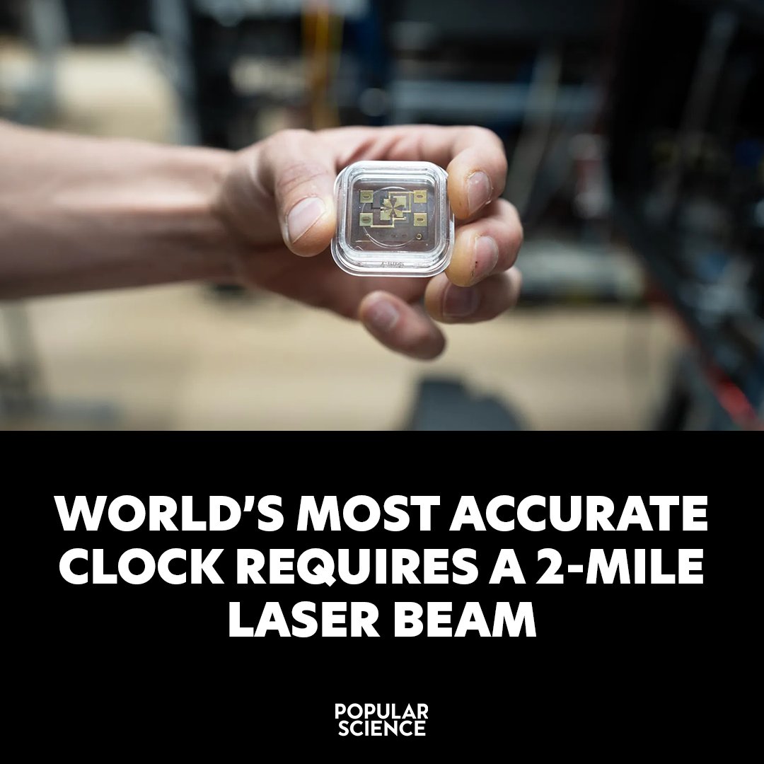 It measure a second down to the 19th decimal. trib.al/8DBwcEk