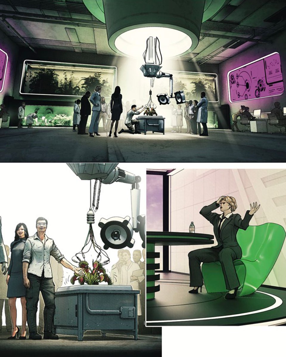 AWA_Studios's tweet image. 🌿 FOC IS TODAY! 🌿
ENTANGLEMENT — the next mind-bending one-shot in THE PROTOPIAS COLLECTION — closes orders today!
Set in Austin, TX, 2075, this story dives into a future of corporate sabotage, green tech breakthroughs, and sibling betrayal — all stunningly illustrated by…