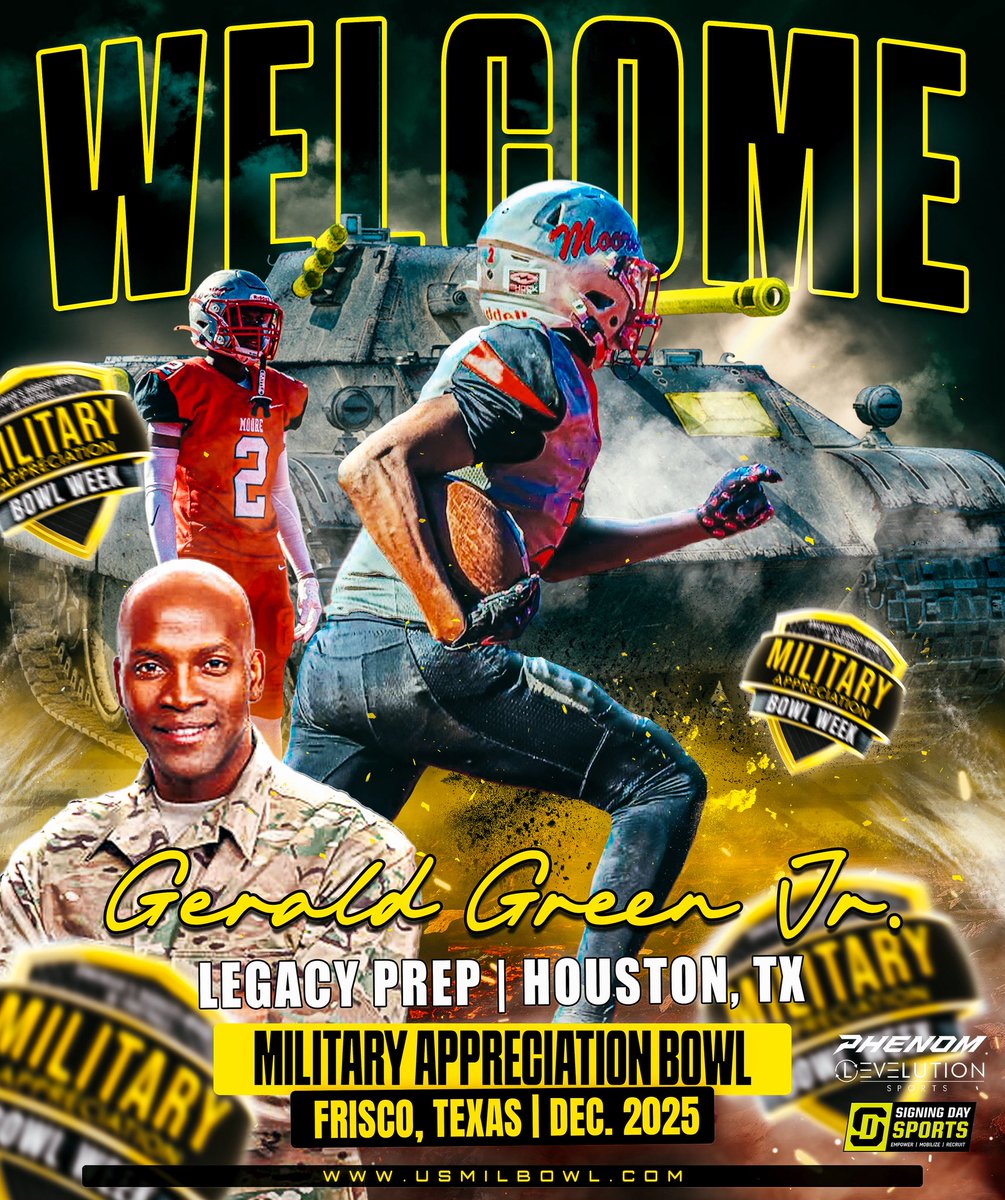 joeray36's tweet image. Gerald Green Jr., Welcome to The Military Appreciation Bowl this December at The Ford Center home of the Dallas Cowboys.
