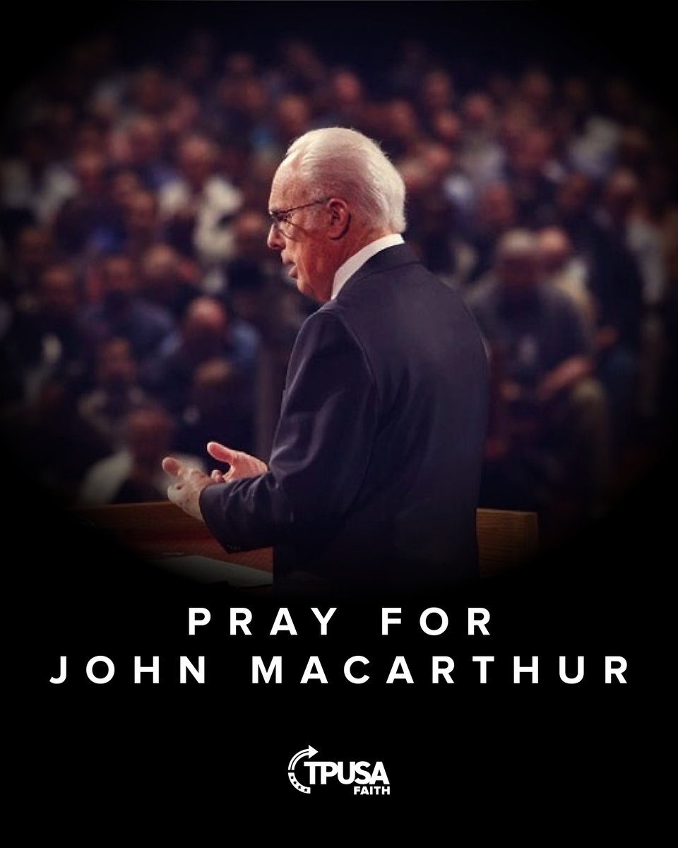 tpusafaith's tweet image. Praying for strength, healing, and peace for Pastor John MacArthur. 🙏