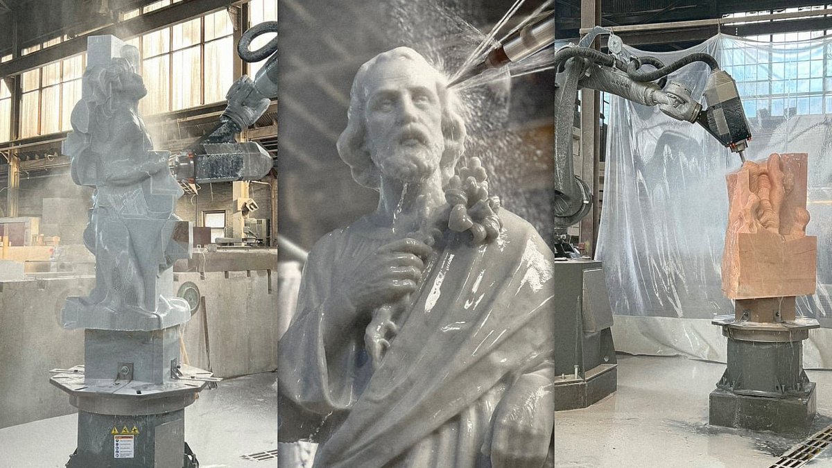andresvilarino's tweet image. #AIrobots can already carve #stone #statues. Entire buildings are next 

#AI #ArtificialIntelligence #Tech #Technology #Robots #Robotics #Innovation #automation 

buff.ly/ov1iSH0