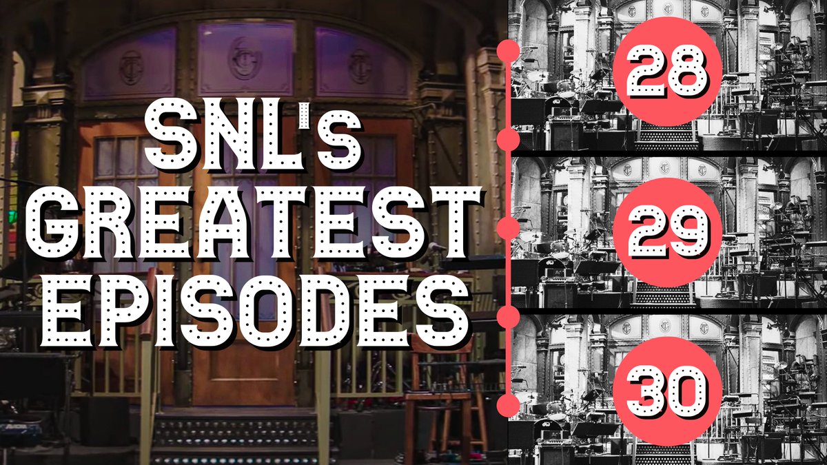 thesnlnetwork's tweet image. Join us tonight at 8PM ET as we continue our celebration of the 50 Greatest #SNL Episodes of All Time, as voted by you!🎙️

What will make the list? Find out as we reveal #28-#30!

youtu.be/fupwTinMdhg