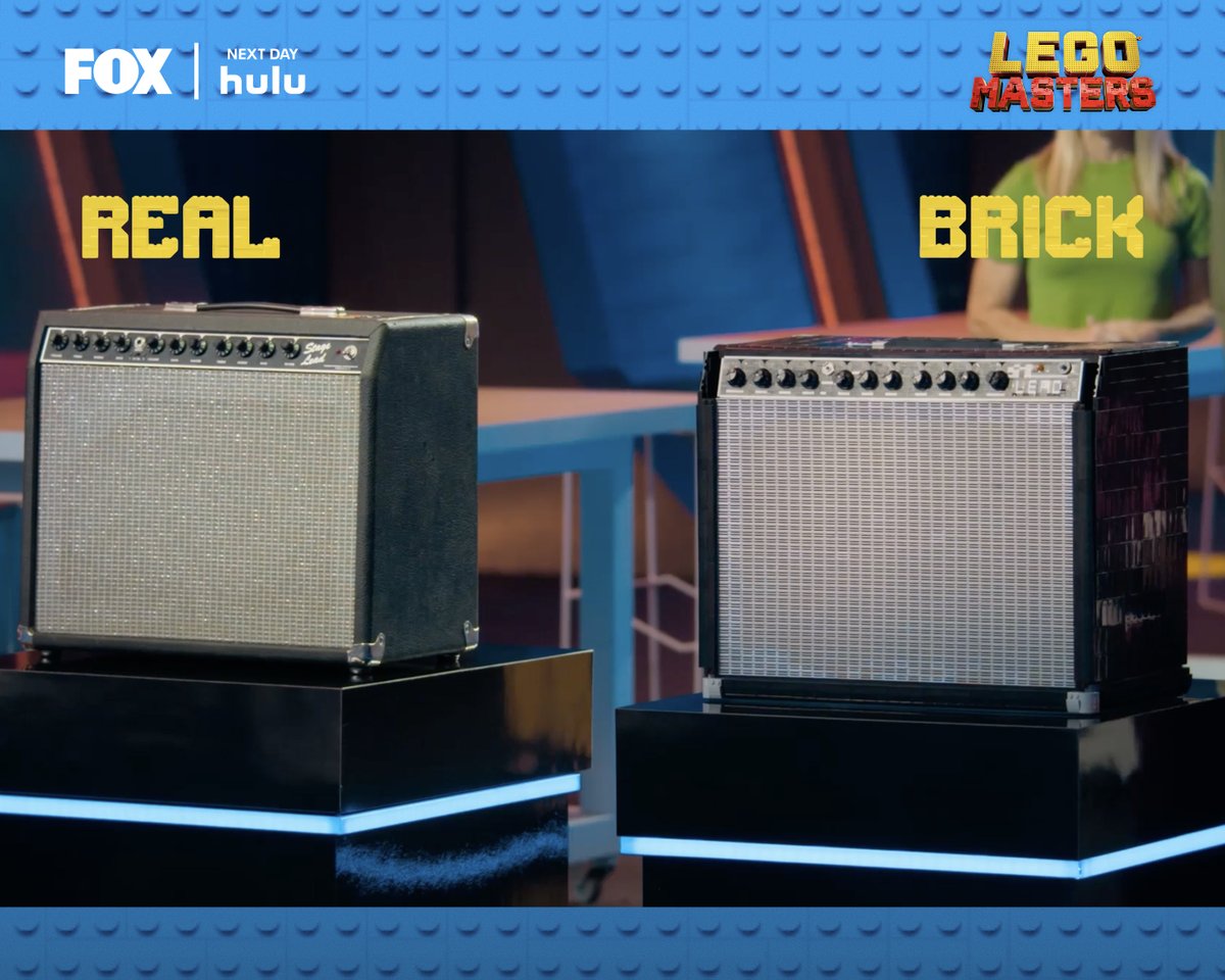 LEGOMastersFOX's tweet image. the dupe will always beat the real thing when there's LEGO involved! 🤭
which build from the Is It Brick? challenge was your fave? 🤔⬇️ #LEGOMastersFOX