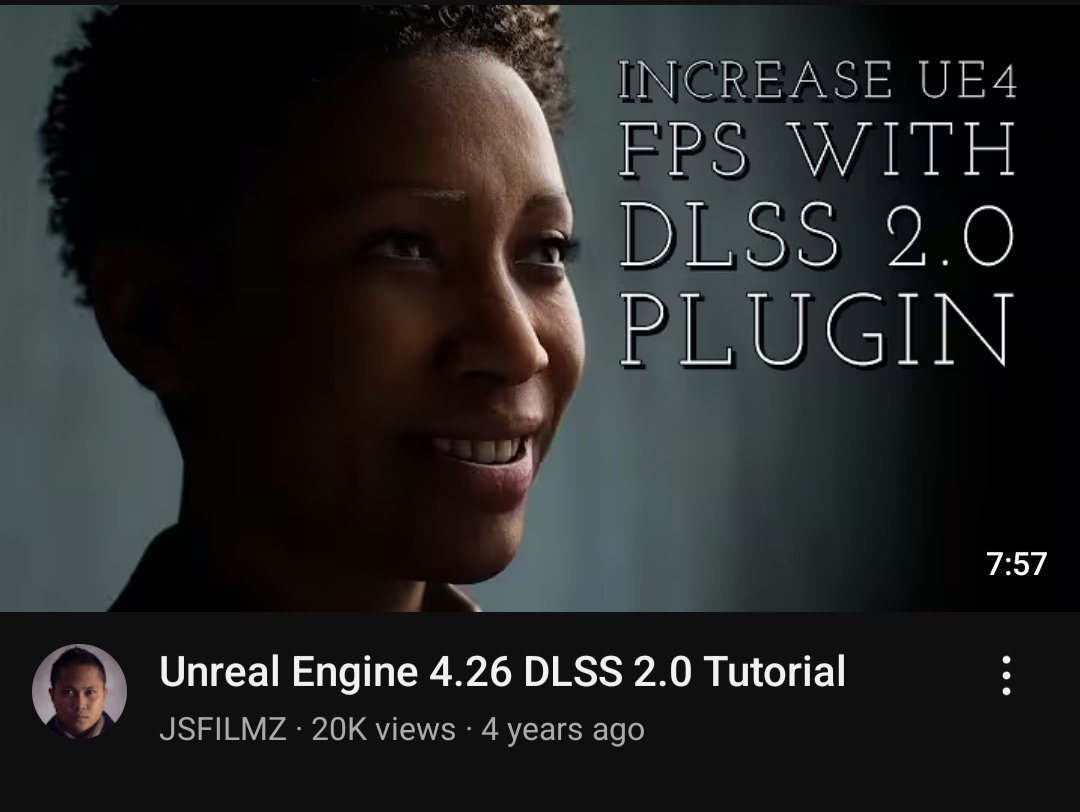 4 years ago i made this #dlss tutorial and most called it a gimmick. And I bet those same people are now posting #dlss4 content LOL! #UnrealEngine5