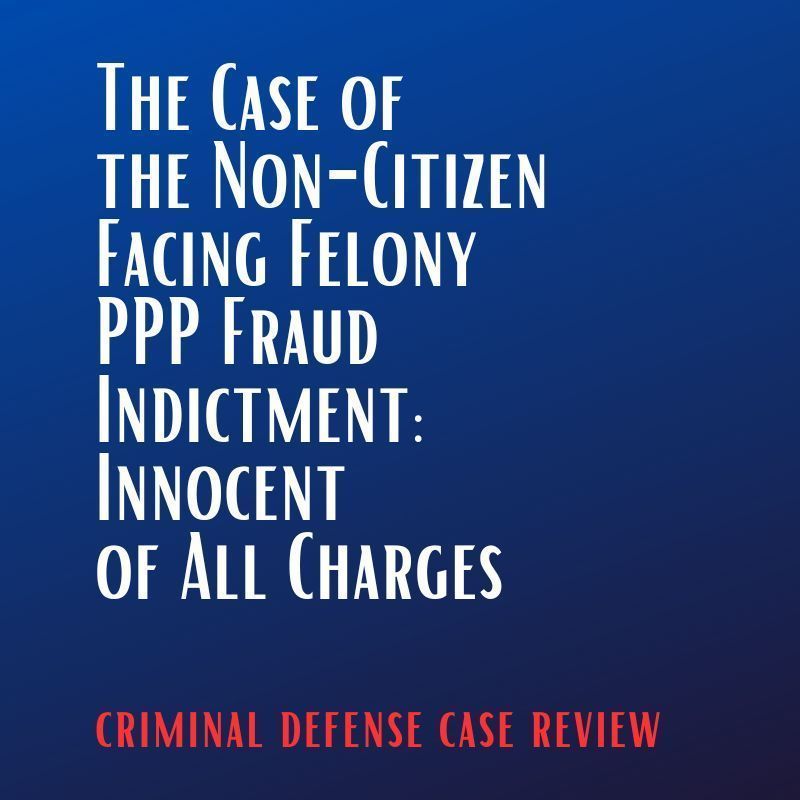 dallasjustus's tweet image. My case overview of a PPP Fraud case dismissed in Texas district court after grand jury indicted a non-citizen for felony bank fraud.  buff.ly/3WTXTRN #PPPFraud #fraud #felony #PPP