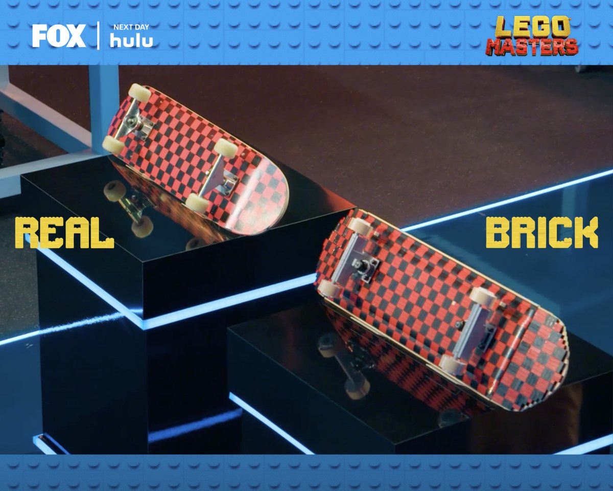 LEGOMastersFOX's tweet image. the dupe will always beat the real thing when there's LEGO involved! 🤭
which build from the Is It Brick? challenge was your fave? 🤔⬇️ #LEGOMastersFOX