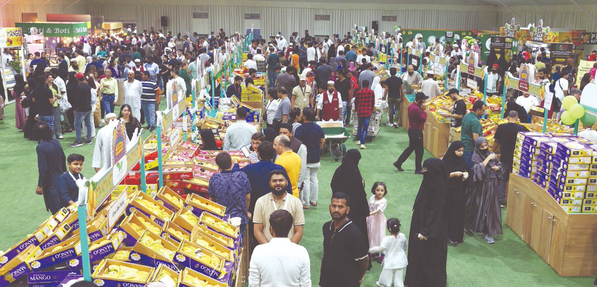 Sales at the second edition of the Pakistani Mango Festival (Al Hamba Exhibition) have crossed 82 tonnes in the first four days. #PakistaniMangoFestival
gulf-times.com/article/707402…