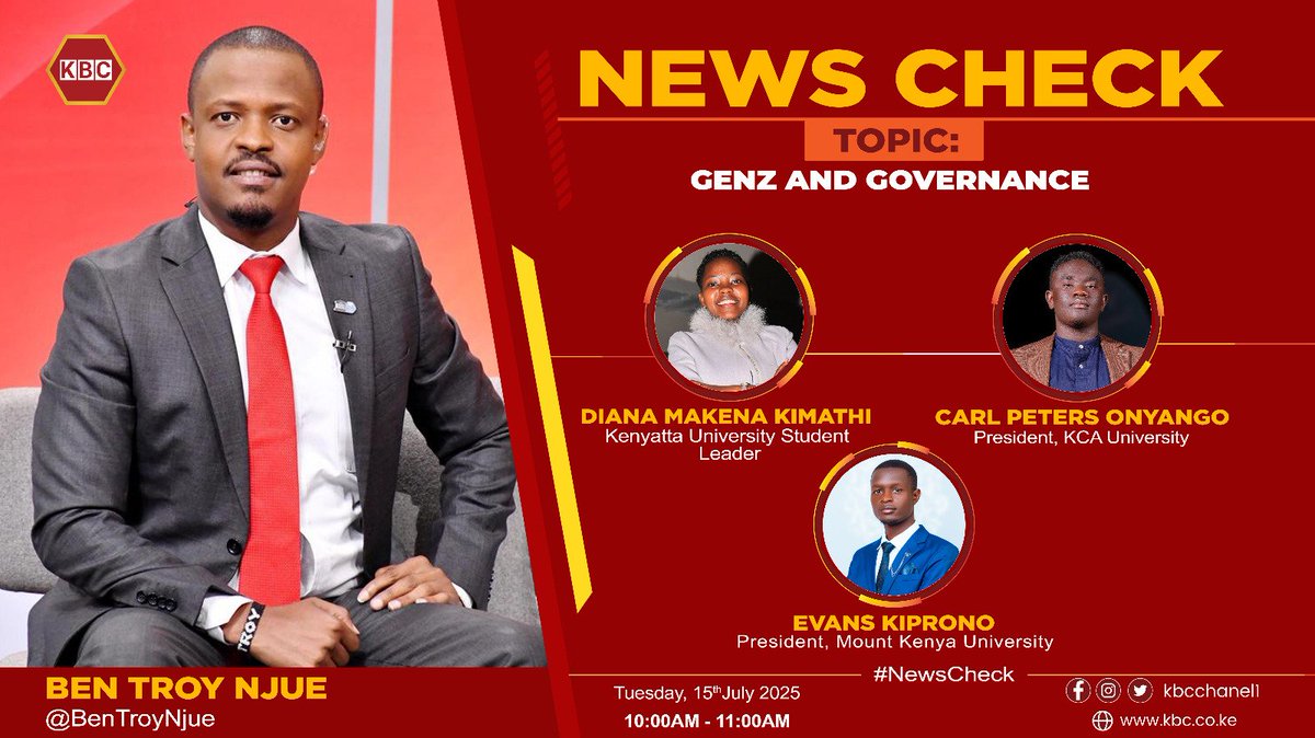 Tomorrow as from 10am, what's your take on Gen Z and government?