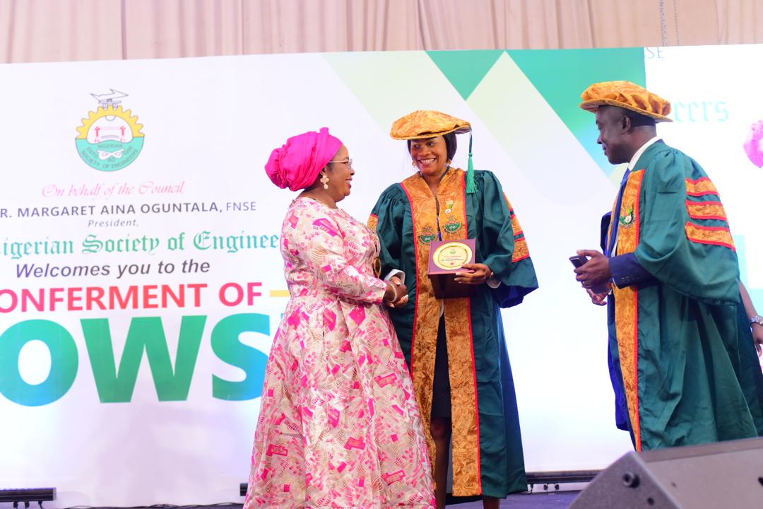 DrLoisNwobodo's tweet photo. Conferment of Fellowship: A Milestone of Excellence in Engineering
The Nigerian Society of Engineers (NSE) today 14th July 2025 conferred fellowship on  me, recognizing my outstanding contributions to the field of engineering. https://t.co/EznrQgD1EB