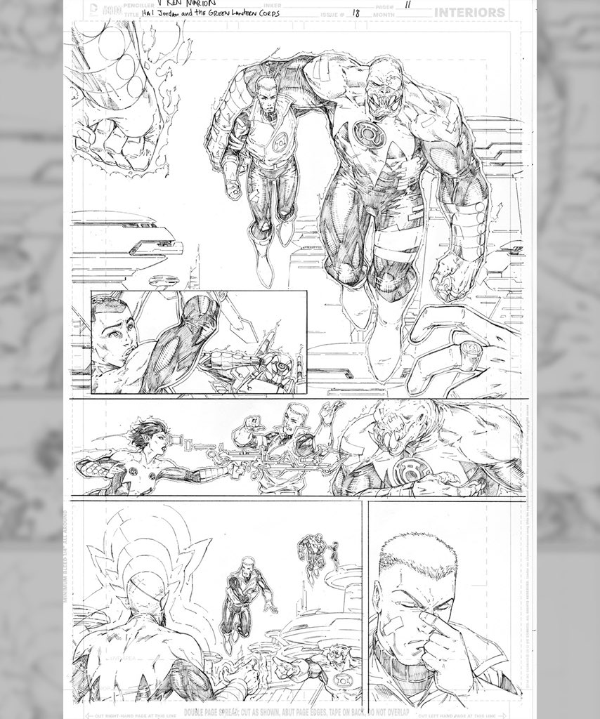 VKMarion's tweet image. How rad was Guy Gardner in SUPERMAN?!?! Being a massive Green Lantern fan, and having the privilege to draw them professionally as much as I have, it was so cool to see the GL world repped so well on the big screen. @NathanFillion crushed it, and I can’t wait to see what James…