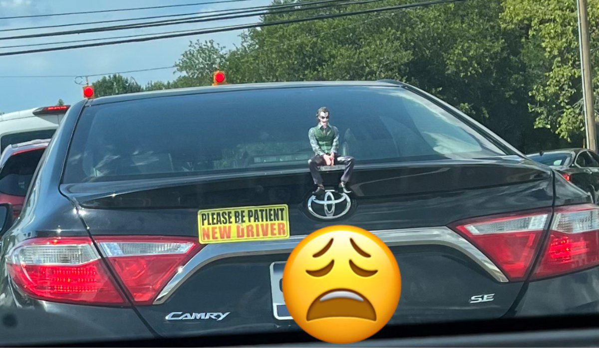 TwistyOnline's tweet image. Was waiting to see the Joker Toyota crash but no luck
