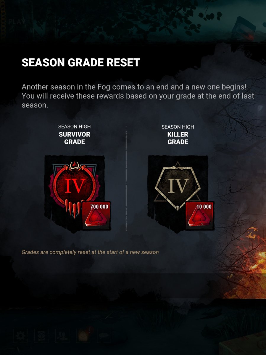 stoonami's tweet image. Ashes to ashes, and your mum says hi...
It's been a memorable DbD season, but clearly I need to be playing more Killer during this next one.