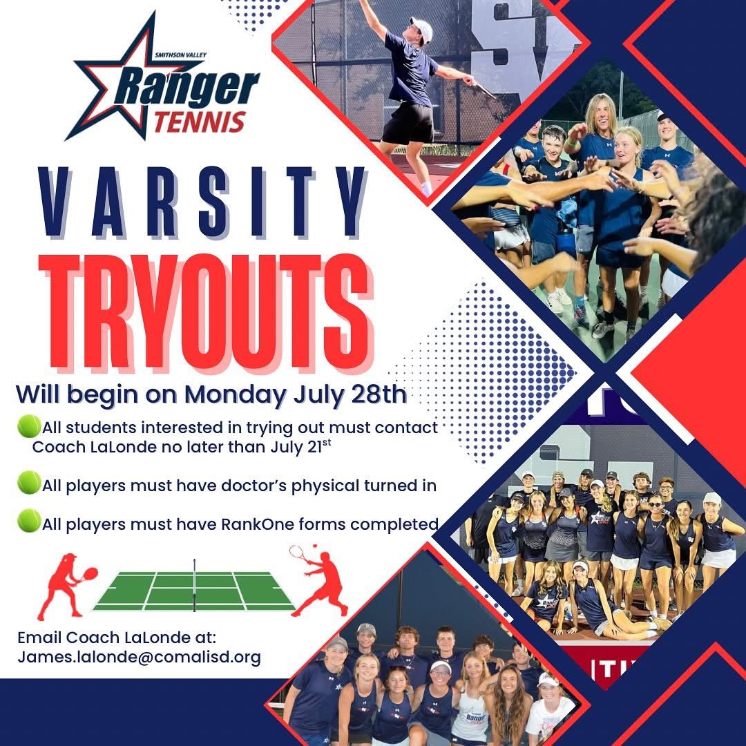 🎾 Are you ready?💪 <a href="/SV_Rangers/">SV Ranger Athletics</a> <a href="/valleyventana/">SVHS Media</a> <a href="/BMar1842/">Brian Martinez</a>