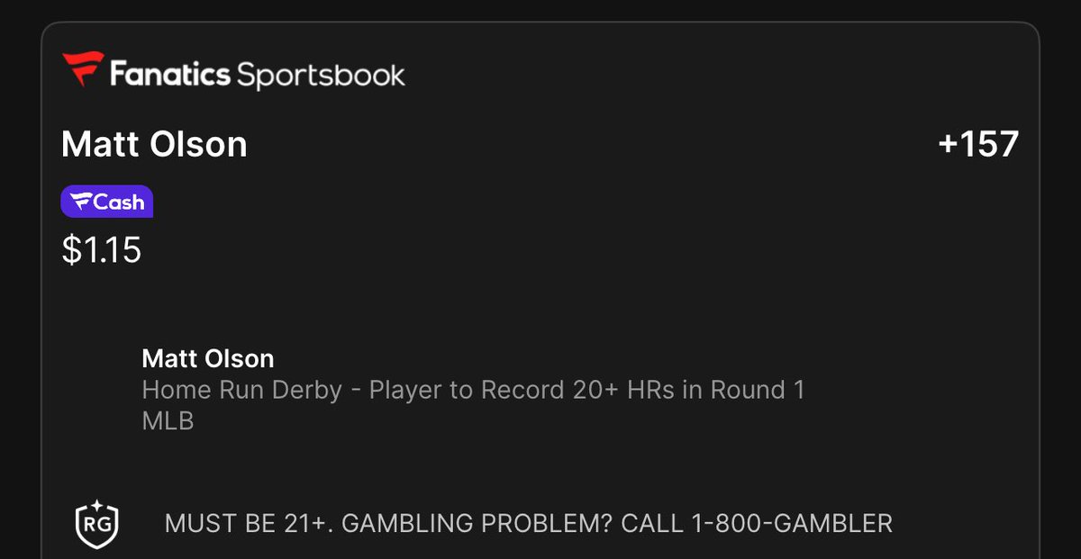 ChrisGarcia2424's tweet image. FREE #homerunderby2025 PICK 🫡 #Extension #Elevation