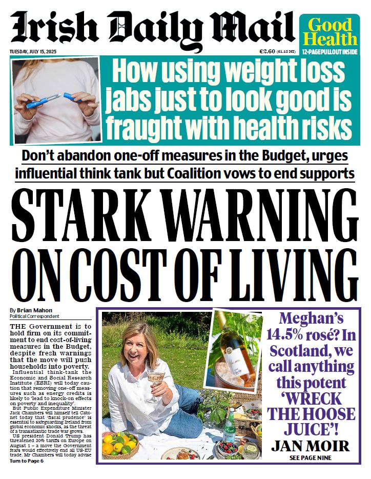 irishdailymail's tweet image. It's Good Health day every Tuesday in the Irish Daily Mail - so grab your copy today!