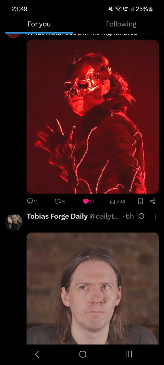 tobleronefudgie's tweet image. Hmm π€ You guys think that....?
#ghosttwt #papavperpetua #thebandghost #perpetua #tobiasforge
