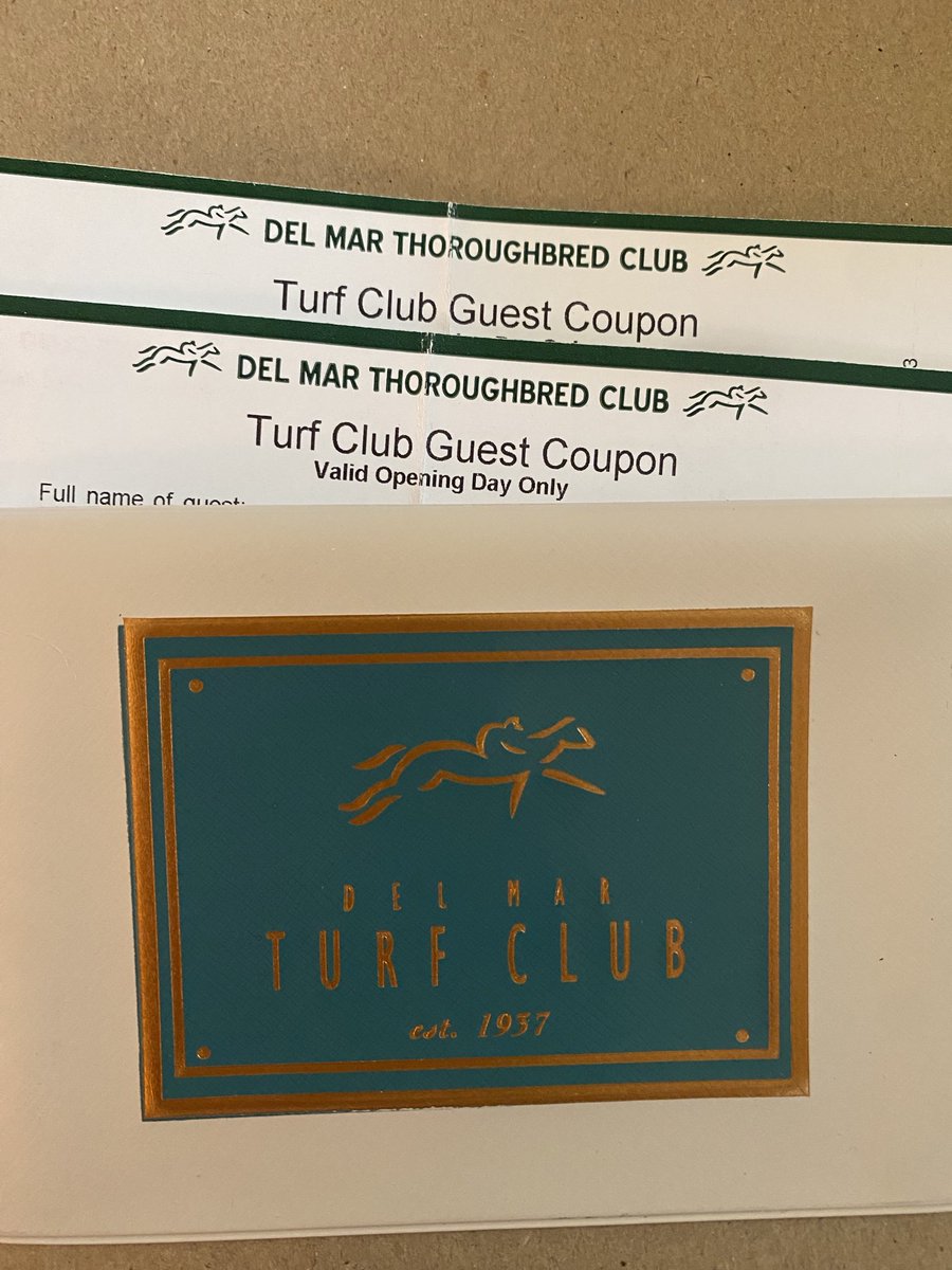 Making Del Mar Dreams come true for some of our great customers &amp; owners! 

One of racing's best days of the year.  

Those who know, know!  The Del Mar Turf Club is the place to be 

Del Mar Opening Day 2025