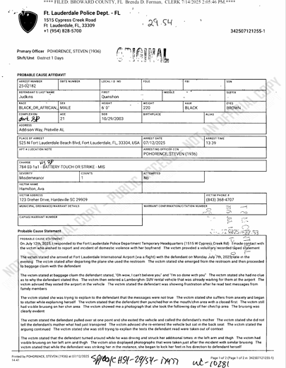 DrewDavenportFF's tweet photo. With the release of the police report in the Quinshon Judkins case we have more information to dissect in figuring out his pending Battery charge.

Here are some of my initial reactions to what's contained in the report and how it impacts the final outcome.

#FFLegalUpdate

1/ https://t.co/bBFLd3YyMH