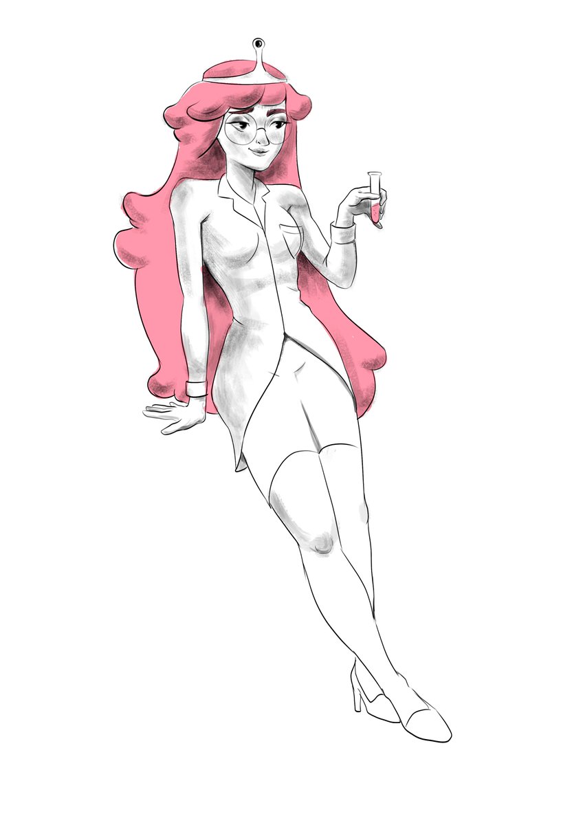 SeitAlim's tweet photo. Smart &amp; Spicy 👑🎸
#FanArt #AdventureTime #PrincessBubblegum #Marceline #CartoonArt https://t.co/6sFkcHCOBi