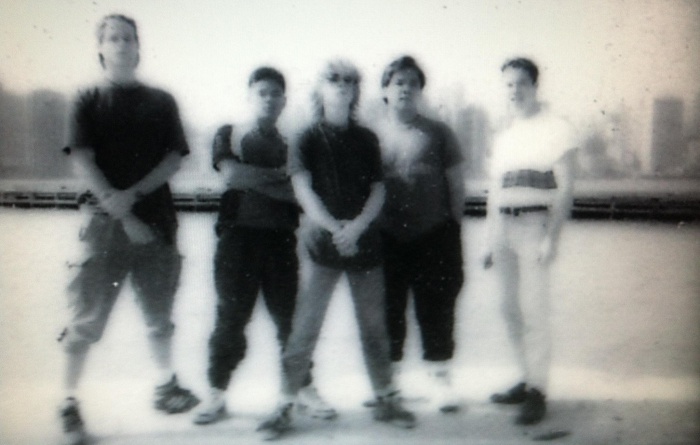 noechonet's tweet photo. Photo outtake from Outburst's 'Miles to Go' EP taken in 1989 by BJ Papas 🥰 https://t.co/i3AswXQcxb