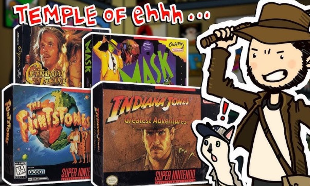 New video out today!  Movie adaptation games!  Are these treasures hidden gems, or just better forgotten forever?

Find all things Retrovania at Retrovania Dot Net!