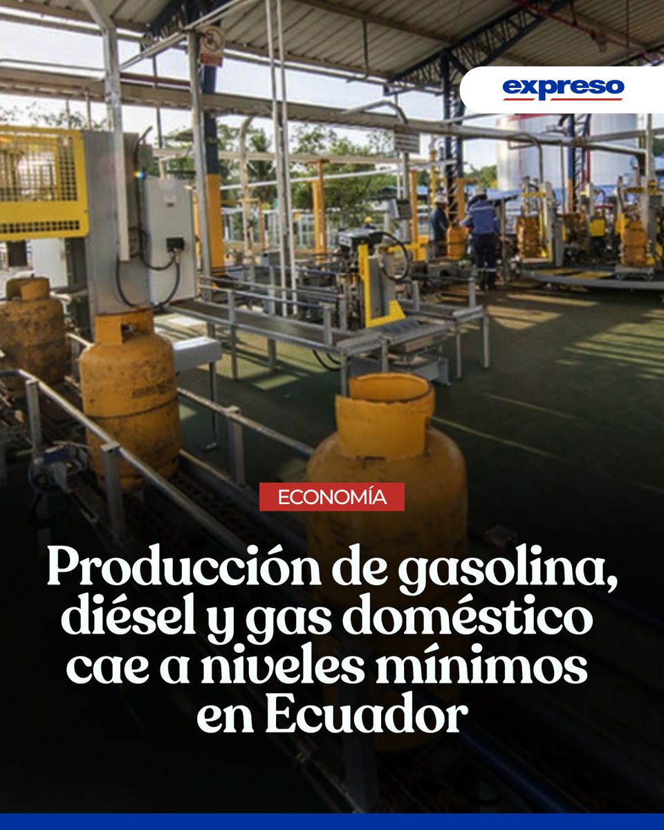 Refinerías de Ecuador en punto crítico: el 13 de julio solo hubo 30.807 barriles de crudo para procesar en Esmeraldas, La Libertad y Shushufindi, reportó la ARCH.

Más detalles👉bit.ly/4kGUui6