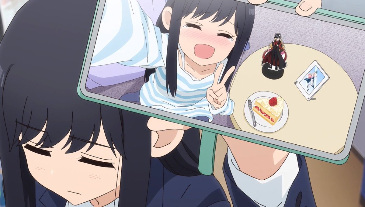 フードコートで、また明日。2話
和田を確認する前にアイスを2つ買う山本も、夢小説(笑)にデュフフしても山本に男が近付くと機嫌悪くなる和田も、互いの存在の大きさが感じられて良いなぁ😊
会話劇の中に信頼や出逢いの経緯も自然に交えるテンポも素晴らしく、この2人をずっと見ていたくなる
#フドあす