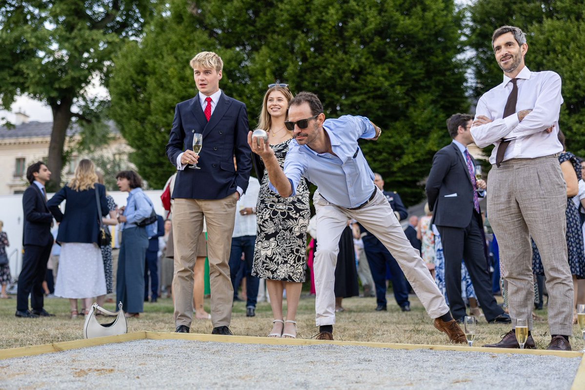 AmbDuchene's tweet image. Happy #BastilleDay! #14July is a moment of celebration — all the more meaningful after the recent State Visit, which highlighted the strength of our shared values. Thank you to all our guests who made this National Day so special. Vive l’Entente amicale! 🇫🇷🤝🇬🇧