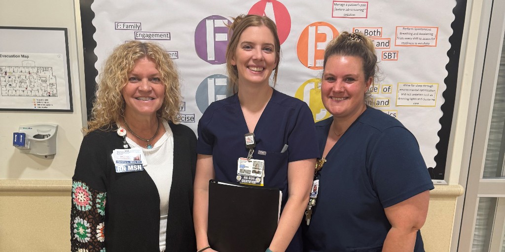 RWJUH Hamilton (@rwjhamilton) on Twitter photo Congrats to Caitlyn Barden, BSN, RN, CCRN, in ICU (center) who has achieved Level 4 on the RN Clinical Ladder at <a href="/rwjhamilton/">RWJUH Hamilton</a> 🙌🥳🎉 Great job!
Learn more: ow.ly/vIi550QoOIq
#LetsBeHealthyTogether
#LetsShapeTheFutureofNursingTogether
rwjbh.org/nursing Congrats to Caitlyn Barden, BSN, RN, CCRN, in ICU (center) who has achieved Level 4 on the RN Clinical Ladder at <a href="/rwjhamilton/">RWJUH Hamilton</a> 🙌🥳🎉 Great job!
Learn more: ow.ly/vIi550QoOIq
#LetsBeHealthyTogether
#LetsShapeTheFutureofNursingTogether
rwjbh.org/nursing