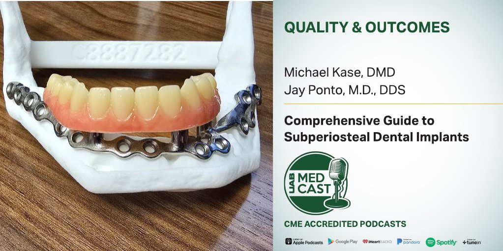 Not every patient is a candidate for traditional dental implants. Drs. Michael Case and Jay Ponto explain how today’s subperiosteal implants offer a custom alternative for patients with reduced bone volume, past tumor resection, or congenital conditions. brnw.ch/21wU8Pc