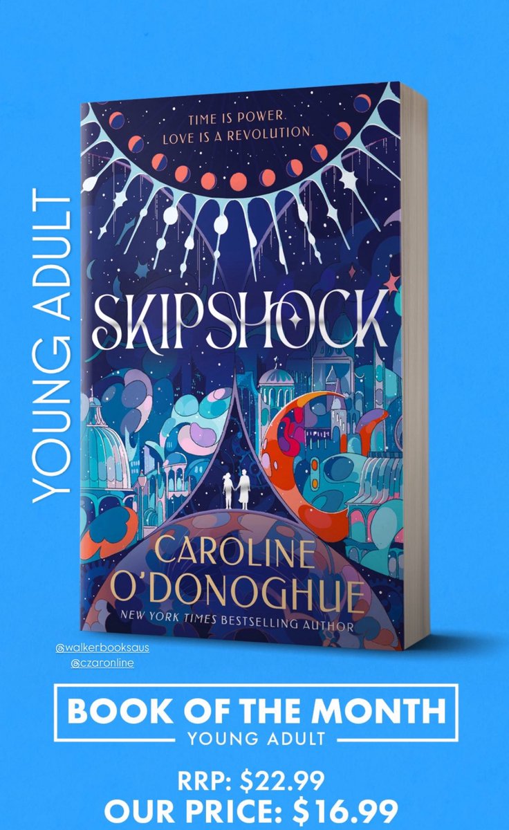 dailycolinmorg's tweet photo. qbd books, an australian bookseller, lists caroline o’donoghue’s ‘skipshock’, narrated by colin morgan, as their young adult book of the month 

#skipshock #colinmorgan https://t.co/0MkgD2vcuQ
