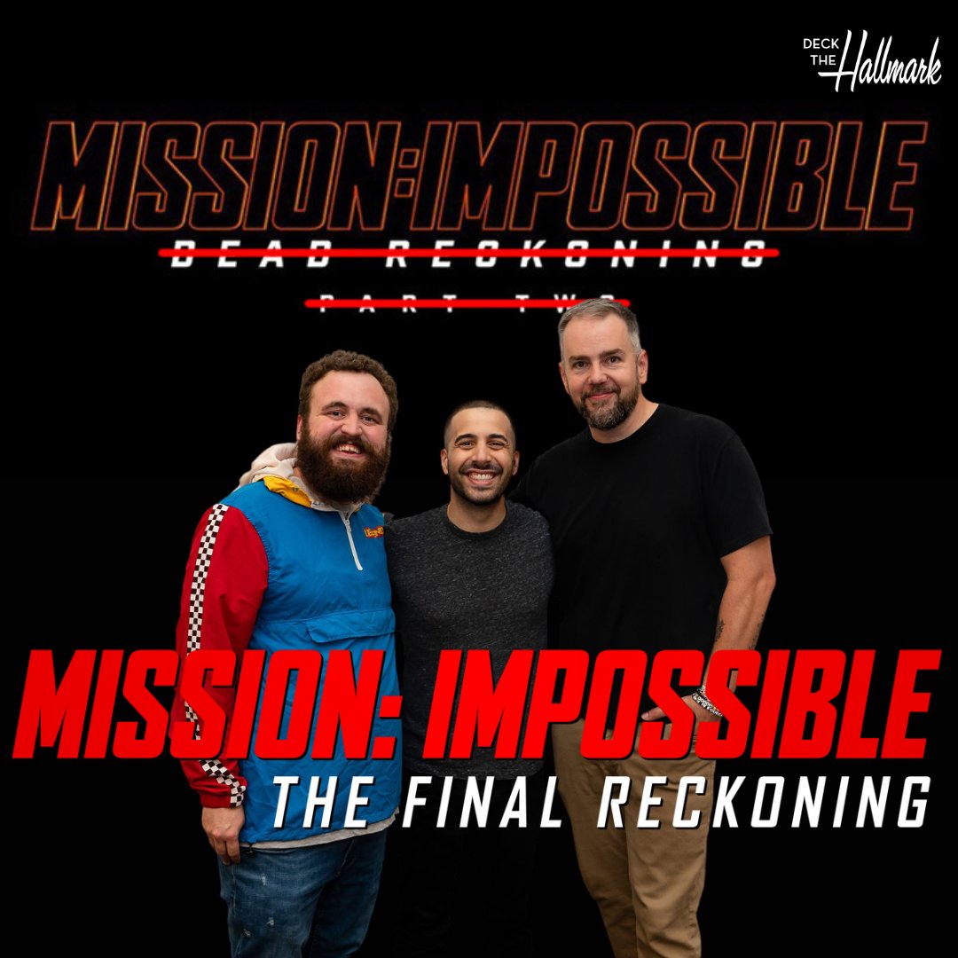 deckthepodcast's tweet image. Mission Accomplished ✔️

Our review of Mission : Impossible - The Final Reckoning is out now!

🎧 all platforms
📺 @PhiloTV - Philo.tv/DTH