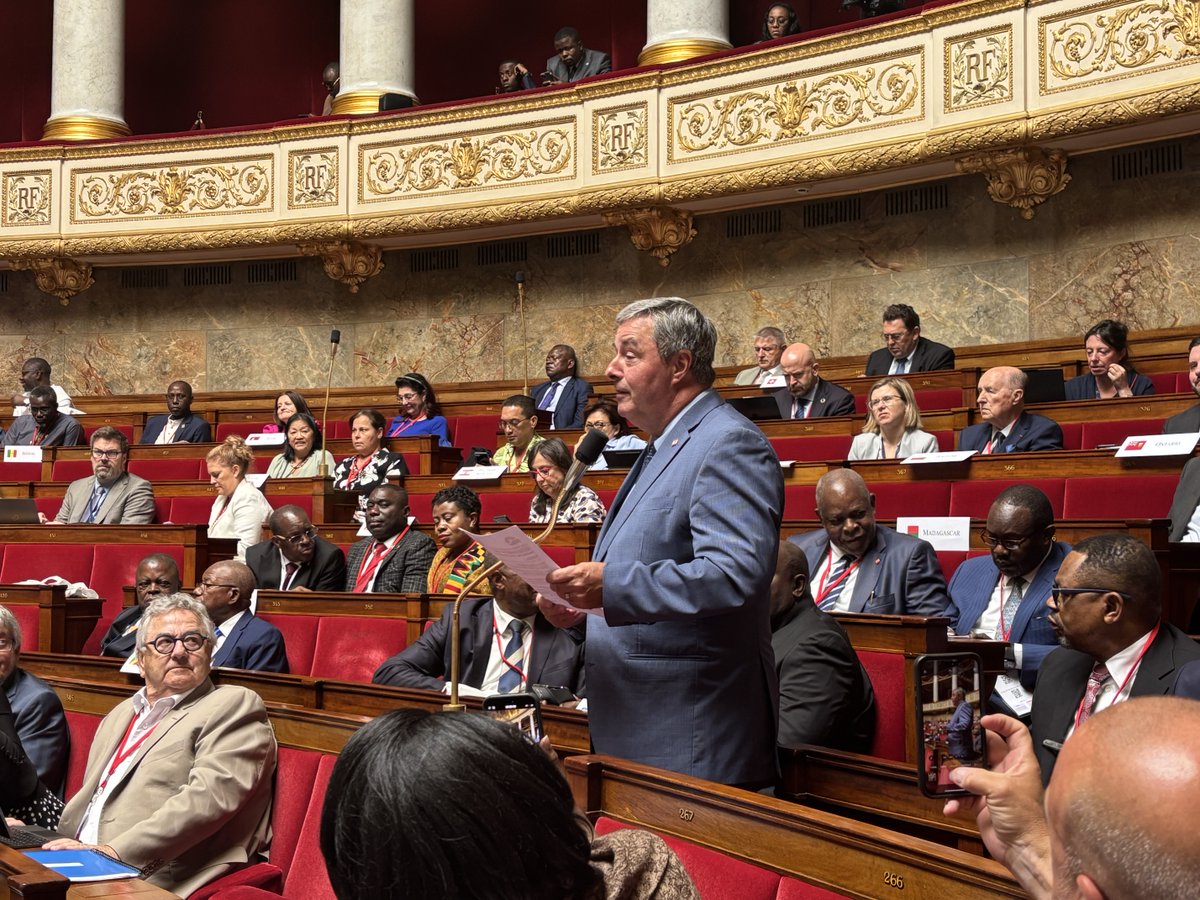 Diplomatie Parl (@diplomatieparl) on Twitter photo #CAPF, représentée par la présidente <a href="/mflalonde/">Marie-France Lalonde</a>, les sénateurs Forest, <a href="/amigerba/">Sénatrice Amina GERBA, M.B.A., C.Q.🇨🇦</a> et Aucoin, et les députés <a href="/Joelgodinpjc/">Joël Godin</a>, <a href="/LailaGoodridge/">Laila Goodridge</a> et <a href="/GenereuxBernard/">Bernard Genereux</a>, a participé à la plénière de l’#APF50 à l’@assembleenat française à Paris 🇫🇷 #CAPF, représentée par la présidente <a href="/mflalonde/">Marie-France Lalonde</a>, les sénateurs Forest, <a href="/amigerba/">Sénatrice Amina GERBA, M.B.A., C.Q.🇨🇦</a> et Aucoin, et les députés <a href="/Joelgodinpjc/">Joël Godin</a>, <a href="/LailaGoodridge/">Laila Goodridge</a> et <a href="/GenereuxBernard/">Bernard Genereux</a>, a participé à la plénière de l’#APF50 à l’@assembleenat française à Paris 🇫🇷