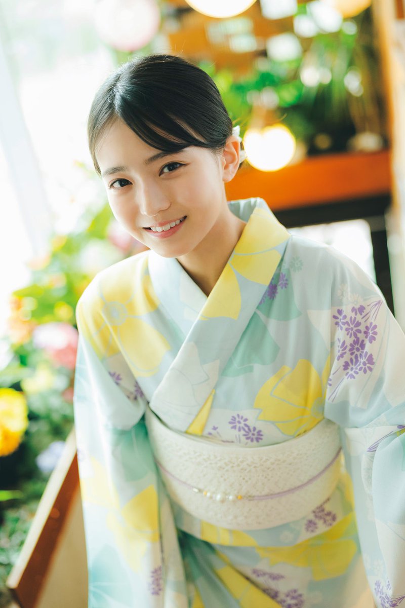乃木坂46 浴衣 生写真 瀬戸口心月 乃木坂46 6期生・瀬戸口心月 浴衣姿で透明感際立つ👘 「週刊FLASH」初