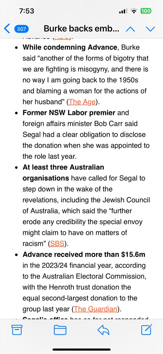 slsandpet 🐨🐨🖤 (@slsandpet) on Twitter photo Has Tony Burke gone stark raving mad??
<a href="/AlboMP/">Anthony Albanese</a> stop this nonsense
Segal and her family are racist racist against all except fellow Zionist Jews
She needs to be sacked
It’s not misogyny it’s ADVANCE
It’s ISRAEL
It’s fascism
Anti human rights!!!! Has Tony Burke gone stark raving mad??
<a href="/AlboMP/">Anthony Albanese</a> stop this nonsense
Segal and her family are racist racist against all except fellow Zionist Jews
She needs to be sacked
It’s not misogyny it’s ADVANCE
It’s ISRAEL
It’s fascism
Anti human rights!!!!