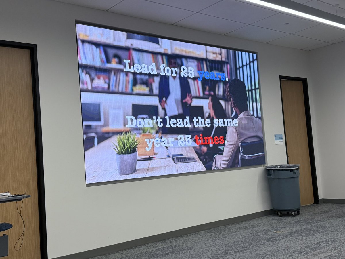 theLITsensei's tweet image. Adam Welcome, the keynote speaker at @R4Leaders’ #R4APCon dropped many gems on what it takes to be a fearless leader who is well read and who understands that the constant of school leadership is change. 

It is through intentional efforts in managing the arts of delegation, time…