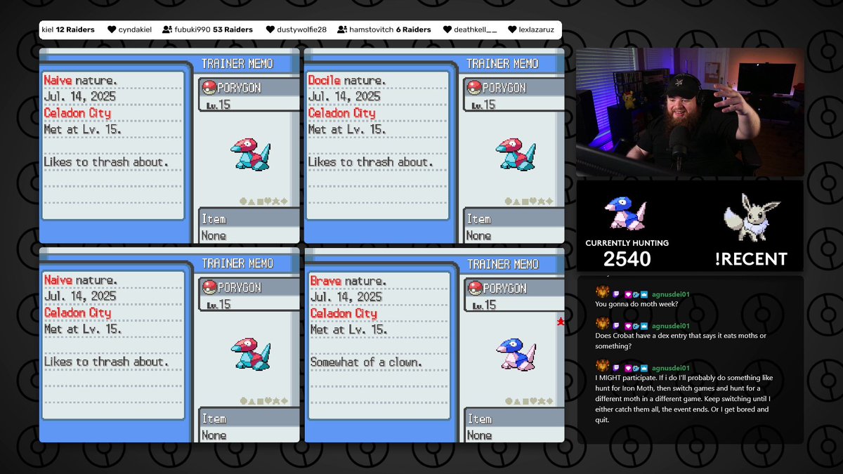 strizy's tweet image. Shiny Porygon for #CasinoWeek2025!
Found it at 2560 game corner encounters!