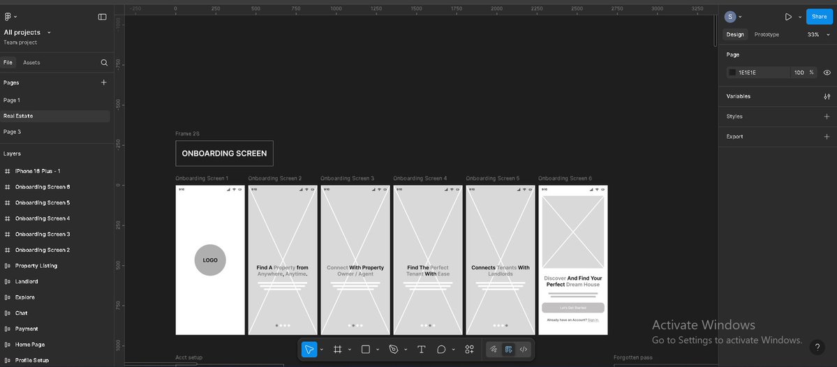 Damisage0's tweet image. Day 10 of the consistency challenge. worked on a low-fi for a real estate brand.