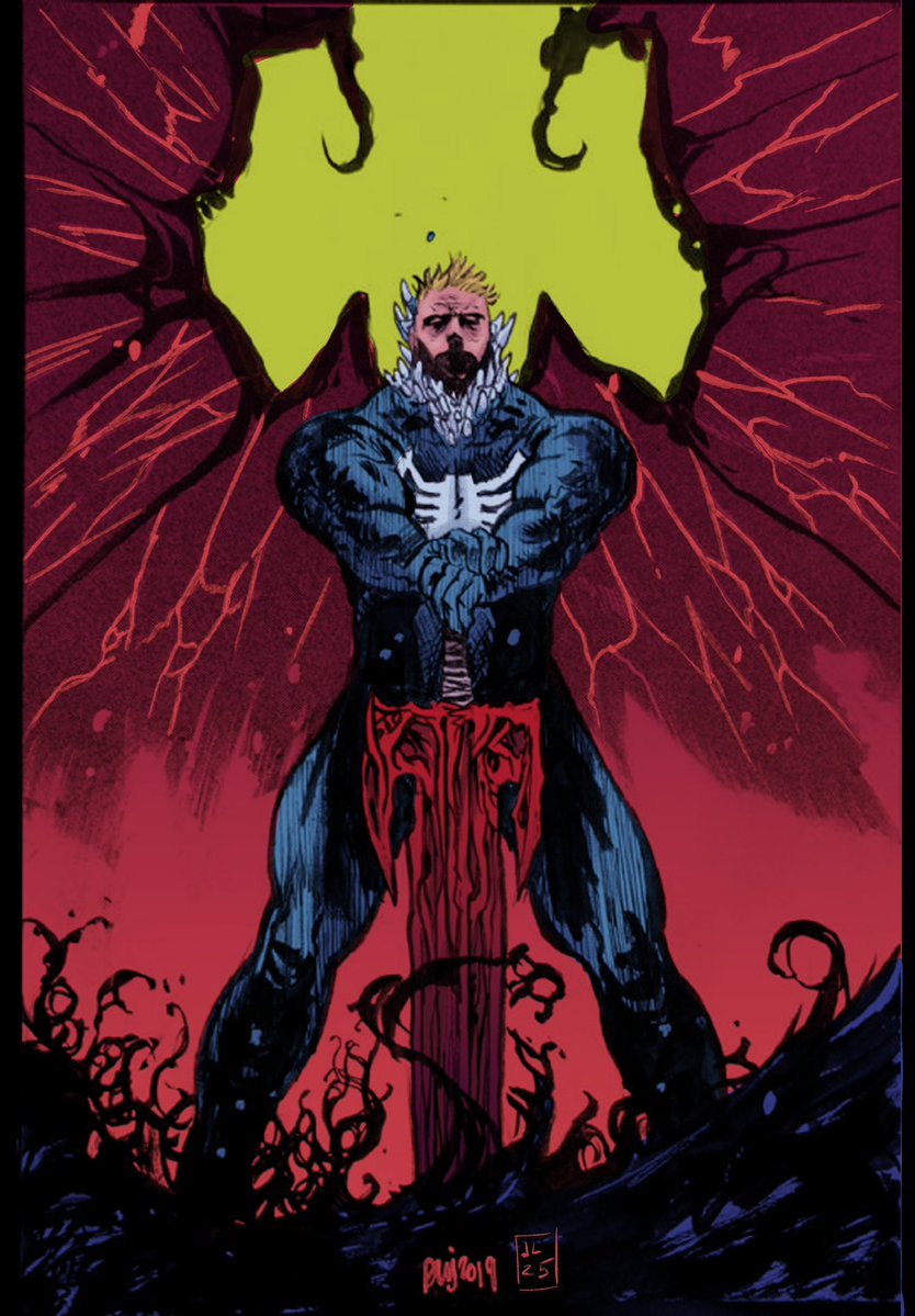 JackLenihanArt's tweet image. More color practice on inks from Daniel Warren Johnson!