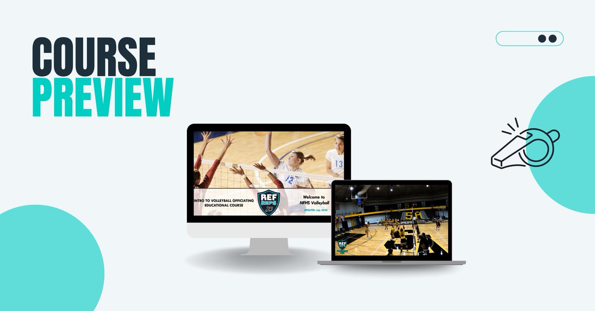 RefReps's tweet image. Sports Sunday | Volleyball
Quick reactions, sharp focus, and high energy, volleyball officials keep the game fast and fair from the first serve to match point. Want to learn the ropes? RefReps' volleyball course gets you game-ready.
#EdTech #Curriculum #Rules #Ump #Officiating…
