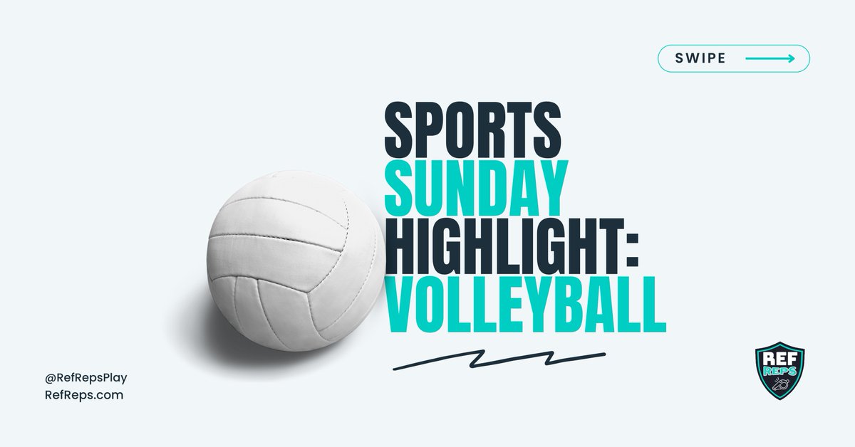 RefReps's tweet image. Sports Sunday | Volleyball
Quick reactions, sharp focus, and high energy, volleyball officials keep the game fast and fair from the first serve to match point. Want to learn the ropes? RefReps' volleyball course gets you game-ready.
#EdTech #Curriculum #Rules #Ump #Officiating…
